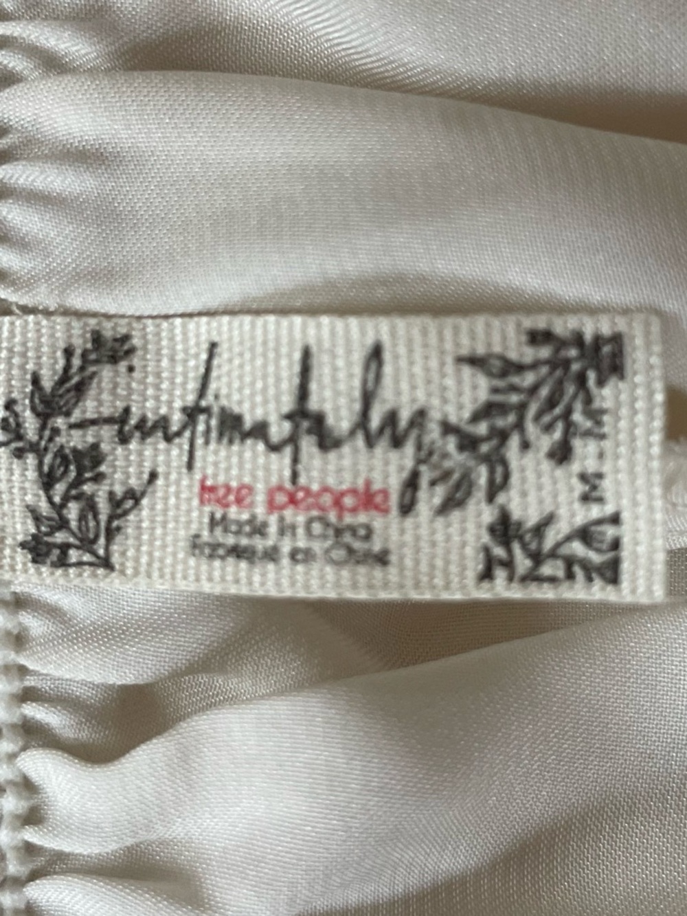 Intimately Free People Like Honey Satin PJ Shorts Size M Clean Girl Cozy Lounge - Picture 6 of 10